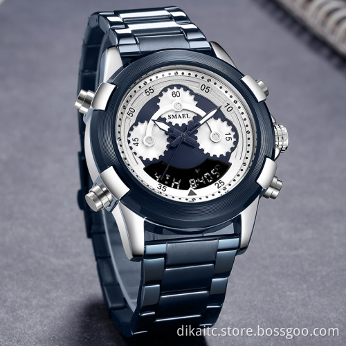 Digital Watch SMAEL 8042 Men Sports Watch Alarm
